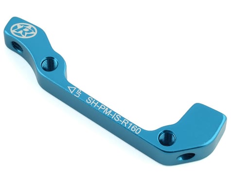 Reverse Components Disc Brake Adapters (Blue) (IS Mount) (180mm Front, 160mm Rear)