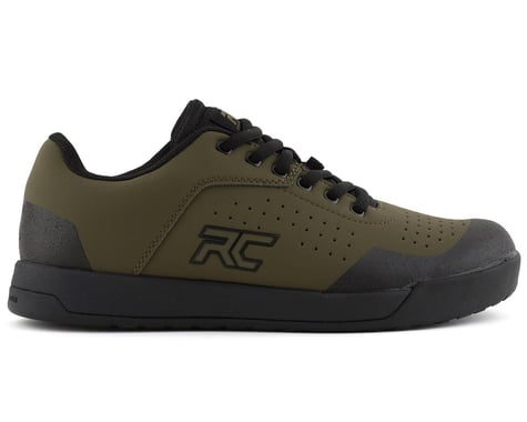 Ride Concepts Men's Hellion Flat Pedal Shoe (Olive/Black) (7.5)
