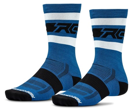 Ride Concepts Fifty/Fifty Merino Wool Socks (Midnight Blue) (L)