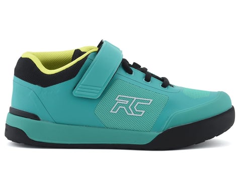 Ride Concepts Women's Traverse Clipless Shoe (Teal/Lime) (5.5)