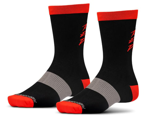 Ride Concepts Youth Ride Every Day Socks (Black/Red)