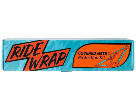 RideWrap Covered Mountain Bike Frame Protection Kits (Dual Suspension eMTB) (Gloss)