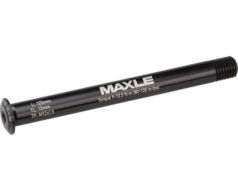RockShox Maxle Stealth Front Thru Axle (Black) (12 x 100mm) (125mm) (1.5mm)