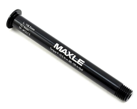 RockShox Maxle Stealth Front Thru Axle (Black) (12 x 100mm) (118.5mm) (1.5mm)