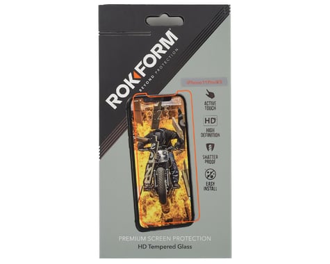 Rokform Tempered Glass iPhone Screen Protector (Clear) (1 Pack) (iPhone 11 Pro/XS/X)
