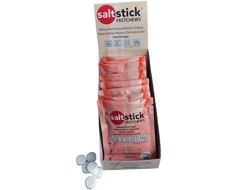 Saltstick Fastchews Chewable Electrolyte Tablets (Orange) (12 | 10 Tablet Packets)
