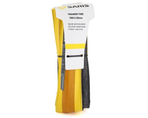 Saris Indoor Trainer Tire (Yellow) (700c / 622 ISO) (25mm)