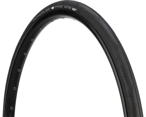 Schwalbe Pro One Tubeless Road Tire (Black) (700c) (25mm)