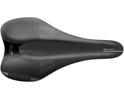 Selle Italia SLR Boost TM Saddle (Black) (Hollow Manganese Rails) (S1) (130mm)