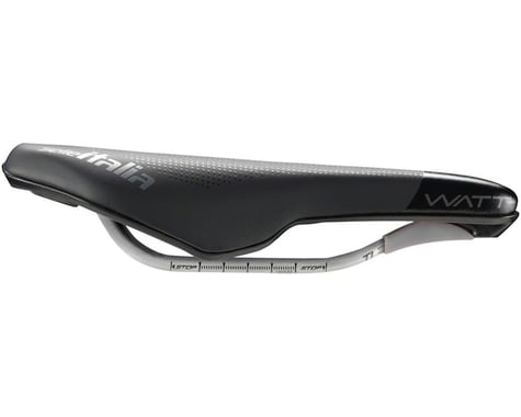 Selle Italia Watt TI 316 Gel Superflow Saddle (Black) (U3) (133mm)