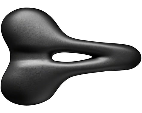 Selle San Marco Trekking Open Fit Gel Saddle (Black) (Steel Rails) (L2) (188mm)