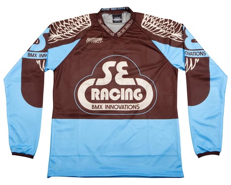 SE Racing Retro BMX Jersey (Blue) (XL)