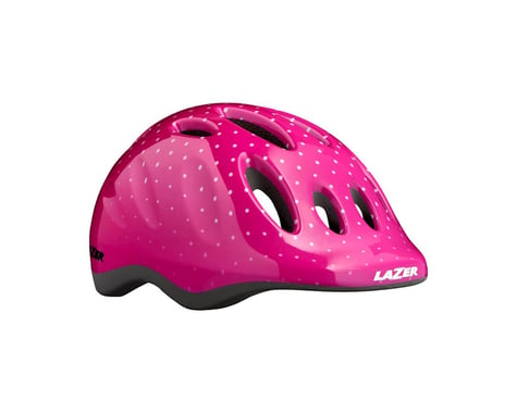 Shimano Lazer Max+ Helmet (Pink w/ Polka Dots)