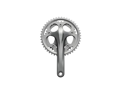 Shimano FC-CX50 Cyclocross Double Crankset (Silver) (46X36T) (10-Speed)