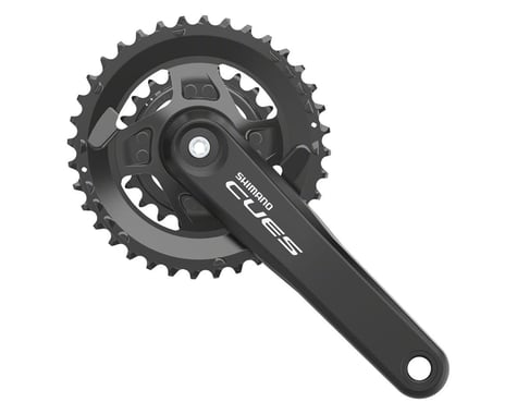 Shimano CUES FC-U4000-2 Crankset w/Chainrings (Black) (2 x 9/10/11) (170mm) (36/22T)