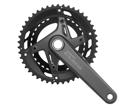 Shimano Cues FC-U6010-2 Crankset (Black) (11 Speed) (170mm) (46/32T)