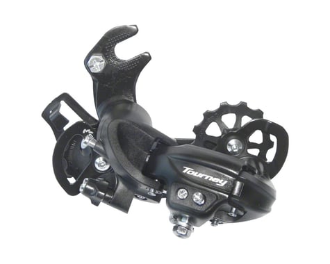 Shimano Tourney RD-TY300 Rear Derailleur (Black) (6/7 Speed) (Long Cage) (Dropout Claw Hanger) (SGS)