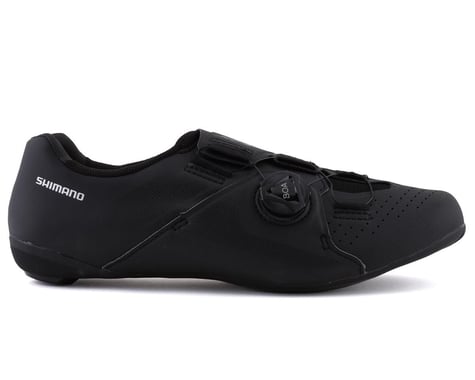 Shimano RC3 Wide Road Shoes (Black) (42) (Wide)