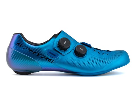 Shimano SH-RC903E S-PHYRE Road Cycling Shoes (Blue) (Wide Version) (41) (Wide)