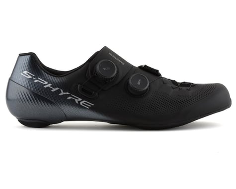 Shimano SH-RC903E S-PHYRE Road Bike Shoes (Black) (Wide Version) (46) (Wide)
