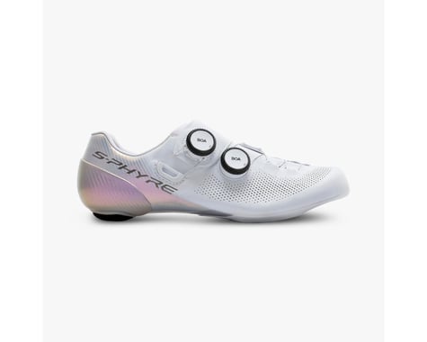 Shimano SH-RC903W Women's S-PHYRE Road Bike Shoes (White) (40)