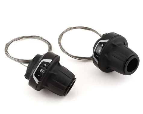 Shimano SL-RV400 Revo Twist Shifter (Black) (Pair) (3 x 8 Speed)