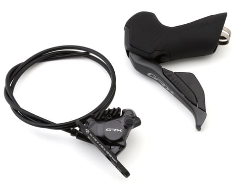 Shimano GRX Di2 ST-RX825 Hydraulic Disc Brake/Shift Lever (Black) (Flat Mount) (Left) (2x)