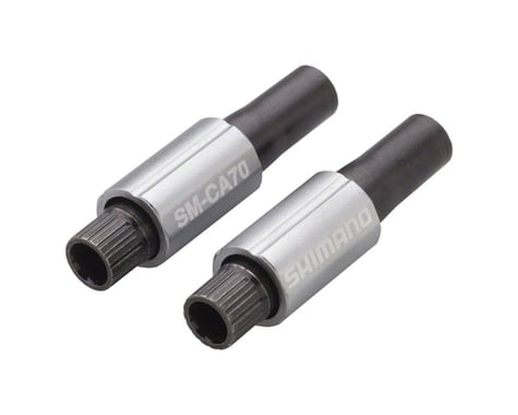 Shimano CA70 In-line Shift Cable Adjusters (Silver/Black) (2)