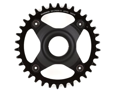 Shimano Steps E-MTB Direct Mount Chainring (Black) (1 x 12 Speed) (Single) (55mm Chainline) (34T)