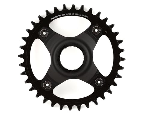 Shimano Steps E-MTB Direct Mount Chainring (Black) (1 x 12 Speed) (Single) (55mm Chainline) (36T)