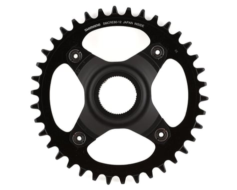 Shimano Steps E-MTB Direct Mount Chainring (Black) (1 x 12 Speed) (Single) (55mm Chainline) (38T)
