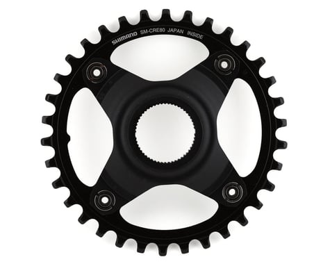 Shimano Steps E-MTB Direct Mount Chainring (Black) (1 x 10/11 Speed) (Single) (55mm Chainline) (34T)