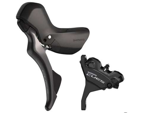 Shimano Cues ST-U6030 Hydraulic Disc Brake/Shift Lever Kit (Black) (Left) (Flat Mount) (2x)