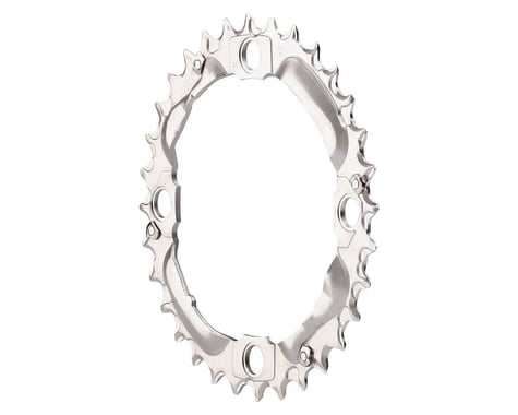 Shimano Deore M532 Chainrings (Black/Silver) (3 x 9 Speed) (Middle) (104mm BCD) (32T)