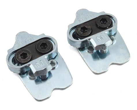 Shimano SM-SH56 SPD Cleats (Silver) (0°) (w/ Cleat Nut Plates)