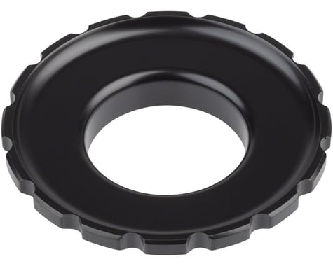 Shimano DU-E6100 E-Bike Chainring Lockring (Black)