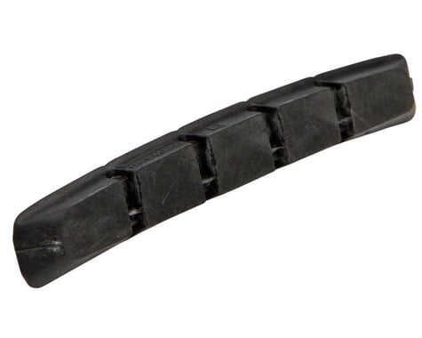 Shimano M70 V-Brake Pad Inserts (Black) (Pair) (1 Pair) (Machined Sidewall)