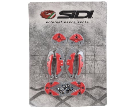 Sidi Replacement SRS Traction Pads For Dragon 2 & 3 Shoes (Red) (45-48)