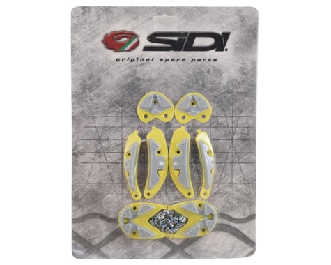 Sidi SRS Replacement Traction Pads for Dragon & Spider Shoes (Grey/Yellow) (45-48)