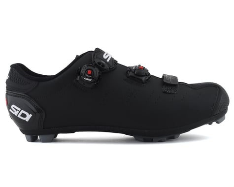 Sidi Dragon 5 Mega Mountain Shoes (Matte Black/Black) (41) (Wide)