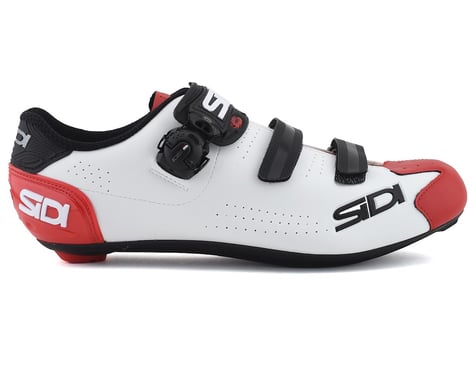 Sidi Alba 2 Road Shoes (White/Black/Red) (42.5)