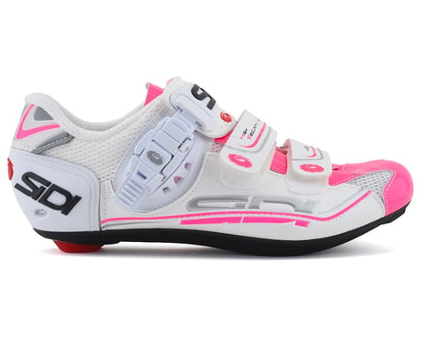 Sidi Genius 7 Womens (White/Pink Fluorescent) (Limited Availability)