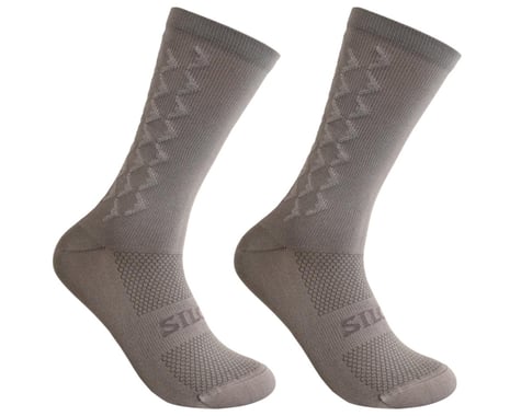 Silca Aero Tall Socks (Grey) (L)