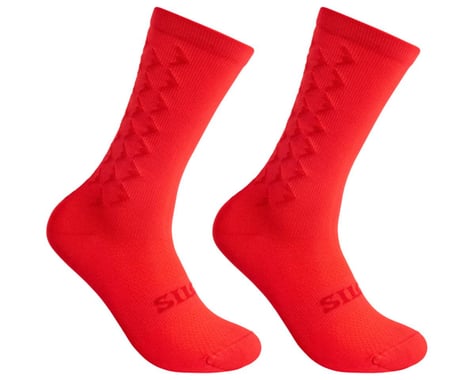 Silca Aero Tall Socks (Red) (L)