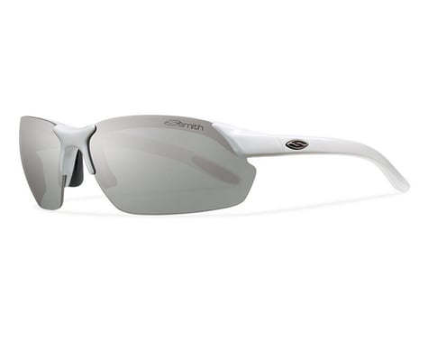 Smith Parallel Sunglasses (White) (Polarized Platinum)