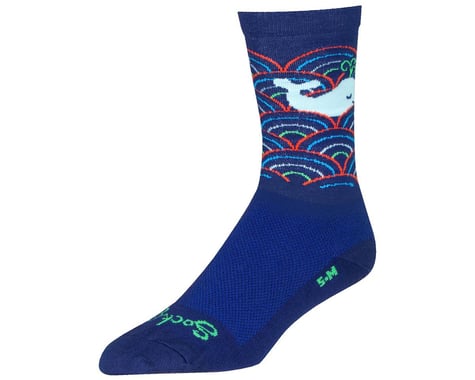 Sockguy 6" Socks (Whale)