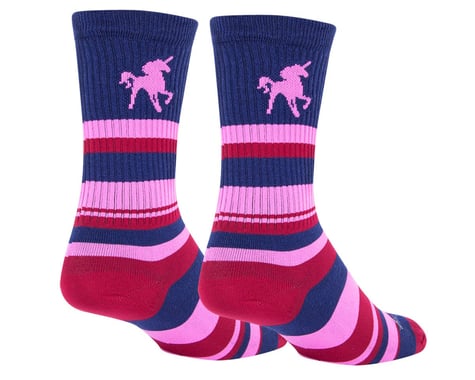 Sockguy 6" Socks (Pink Unicorn) (L/XL)