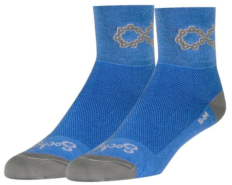 Sockguy 3" Socks (Blue) (L/XL)