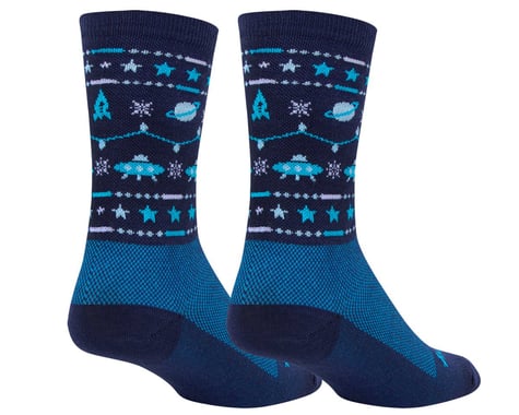 Sockguy 6" Wool Socks (Blue Sweater Limited Edition) (S/M)