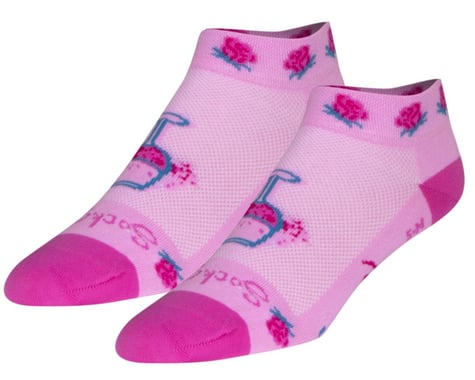 Sockguy Women's 1" Socks (Rose) (S/M)
